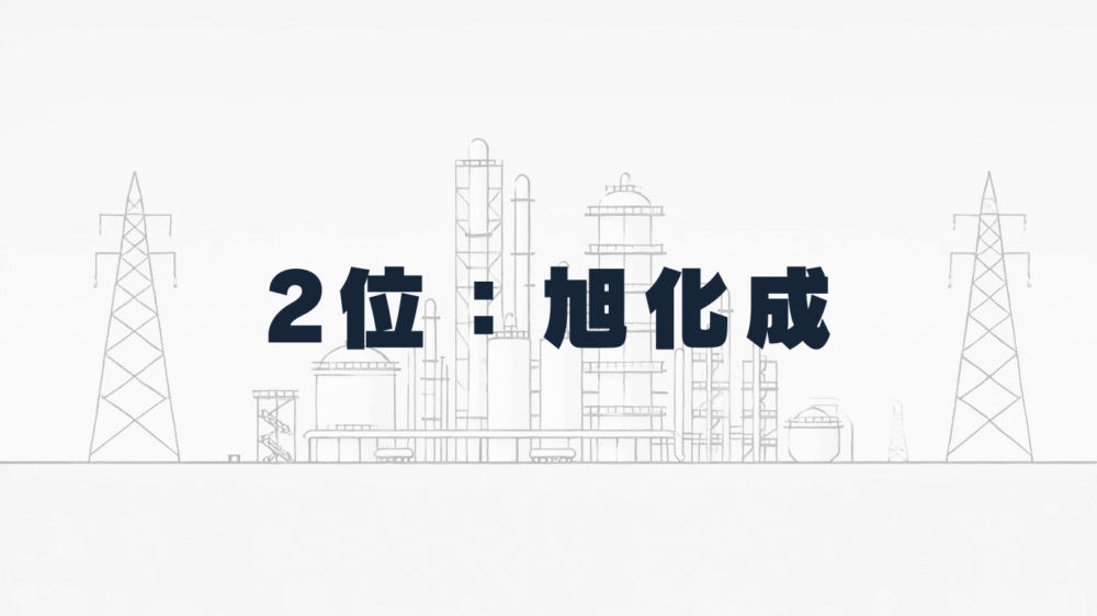 2位：旭化成